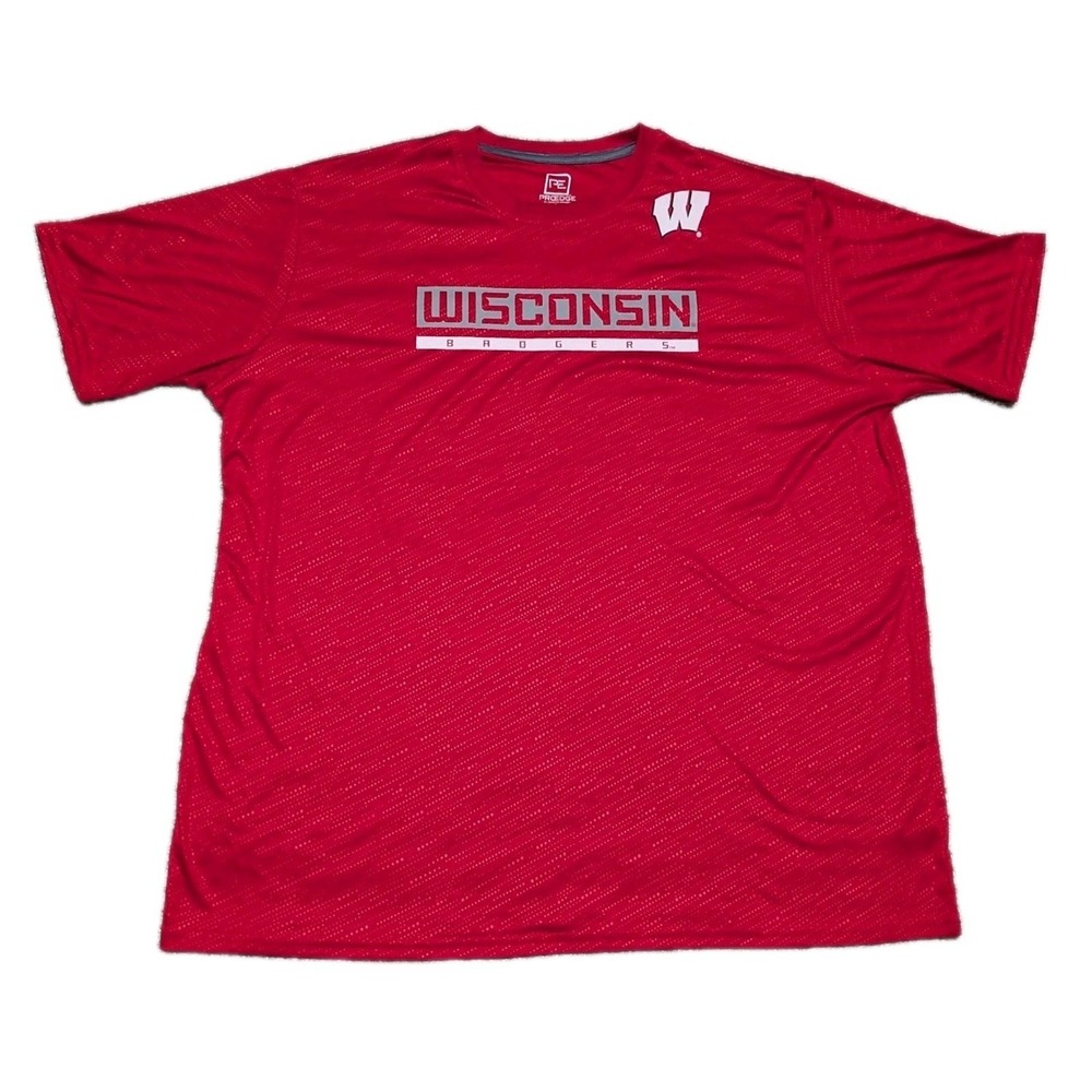 Proedge Wisconsin Badgers Mens Dry Fit T-Shirt 3XL Athletic Tee EUC